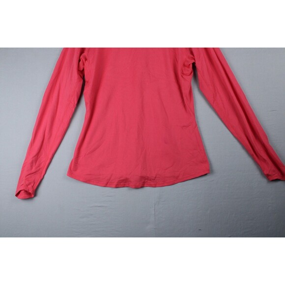 Nike Running Dri-Fit 1/4 Quarter Zip Long Sleeve Top Fuchsia Women’s Size Medium - Picture 12 of 15